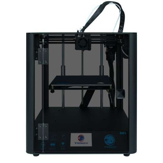 TRONXY D01 Fast Assembly 3D Printer Ultra-Quiet Mode Titan Extruder Acrylic Mask Optional Power Resume Filament Detection