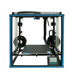 TRONXY X5SA-2E Dual Colors 3D Printer Kit CoreXY with Dual Titan Extruder Dual Z axis 330*330*400mm Printing Size TMC2225 Ultra Quiet