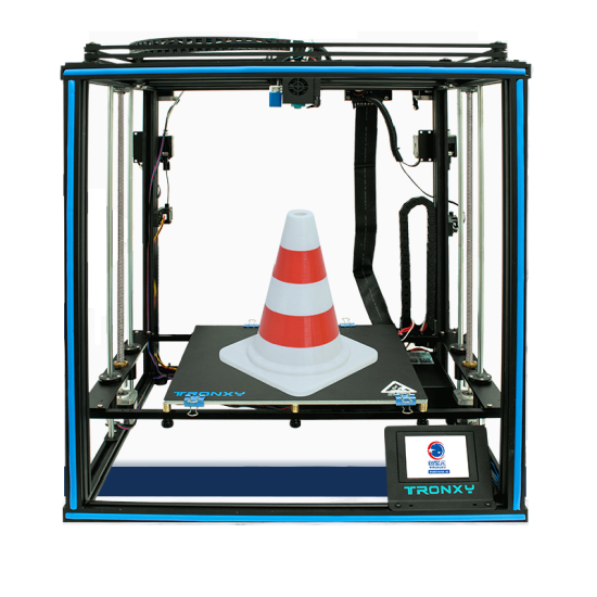 TRONXY X5SA-2E Dual Colors 3D Printer Kit CoreXY with Dual Titan Extruder Dual Z axis 330*330*400mm Printing Size TMC2225 Ultra Quiet