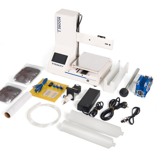 TRONXY Moore 1 3D Printer 180x180x180mm  pottery clay 3d printer Liquid deposition modeling antique ceramics ceramic 3d printer