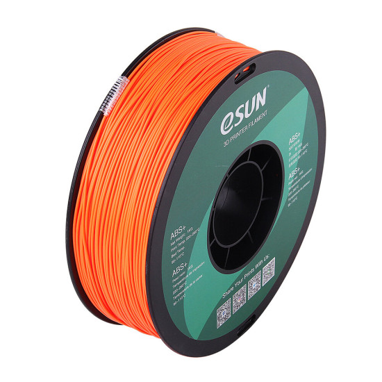 eSUN ABS+ 1KG 3D Printing Filament 1.75mm ABS 3D Printer Filament Vacuum Packaging 1KG 2.2 LBS Spool 3D Printing Materials for 3D Printer - Yellow
