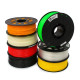 CCTREE 1KG/Roll 1.75mm Many Colors ABS Filament for Crealilty/TEVO/Anet 3D Printer - Orange