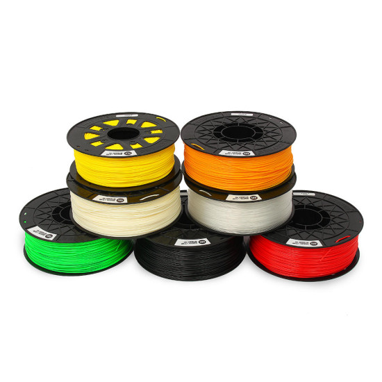 CCTREE 1KG/Roll 1.75mm Many Colors ABS Filament for Crealilty/TEVO/Anet 3D Printer - Orange