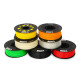 CCTREE 1KG/Roll 1.75mm Many Colors ABS Filament for Crealilty/TEVO/Anet 3D Printer - Orange