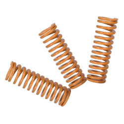 Creativity 4pcs 3D Printer Parts Spring Heated Bed Leveling 8X20mm 10X25 Hot Plate 3D Printer Parts Reprap Imported For Ender3 CR10 MK2A - Blue 20mm 8mm