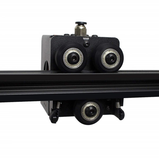 SIMAX3D 13/24Pcs Polycarbonate Pulley Wheel Plastic Pulley Linear Bearing for Creality CR10 Ender 3 3D Printer Part - Black 24pcs