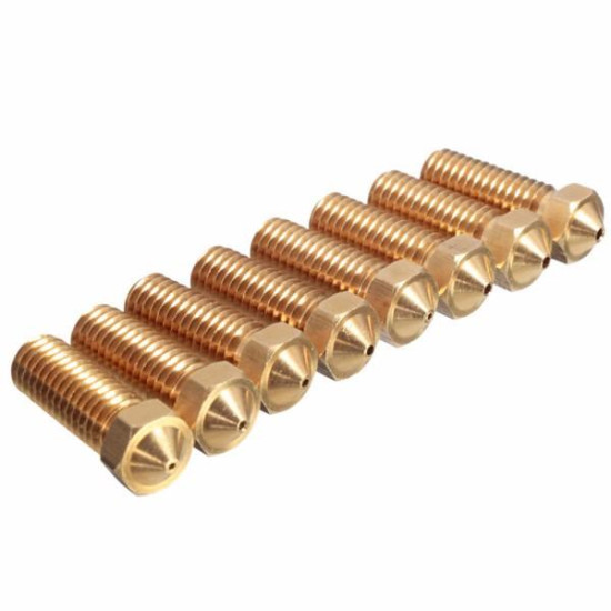 4 Size Brass Nozzle 3.0mm/1.75mm ABS/PLA Filament Extruder Nozzle For 3D Printer - 1102S