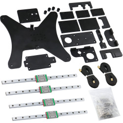 Ender 3 V2/Pro 3D Printer Upgrade Kit Black Knight kit and Belt Screws for Genuine Hiwin Linear Rail Improvement - Ender 3 Without Linear Rail