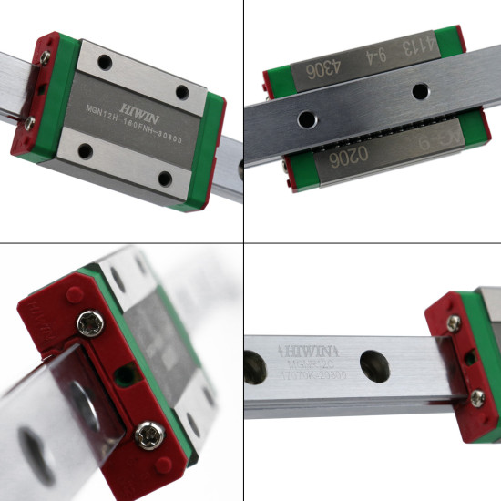 Ender 3 V2/Pro 3D Printer Upgrade Kit Black Knight kit and Belt Screws for Genuine Hiwin Linear Rail Improvement - Ender 3 Without Linear Rail