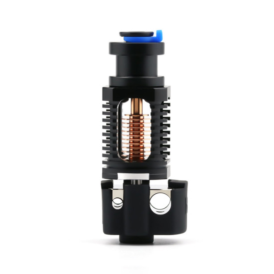 Red Lizard K1 V6 Hotend Assembled Hotend Plated Copper Nozzle for Ende3 V2 Extruder Voron Prusa I3 MK3 Extruder 3D Printer Parts - Aluminum-red