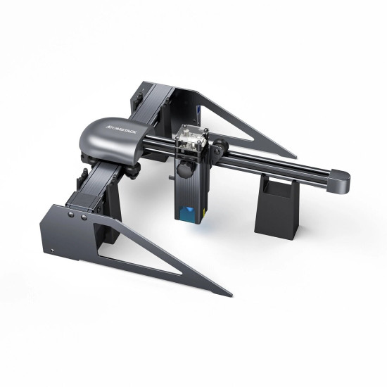  New ATOMSTACK P7 M40 Portable Laser Engraving Machine Cutter Wood Cutting Design Desktop DIY Laser Engraver New Eye Protection Design Upgrated Ultra-Fine Laser Focal Area