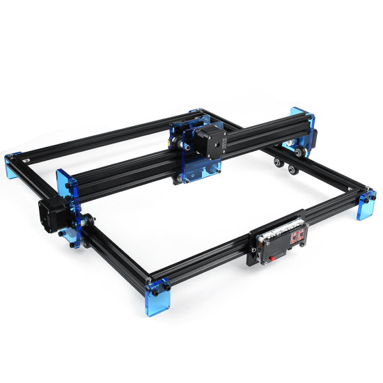 Fan’ensheng Laser Engraving Machine 400mm*380mm Engrave Area Frame Cutter Printer Engraver Metal Wood Stainless Steel Carving - 5.5W