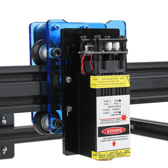 Fan’ensheng Laser Engraving Machine 400mm*380mm Engrave Area Frame Cutter Printer Engraver Metal Wood Stainless Steel Carving - 5.5W