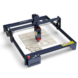  ATOMSTACK A5 M50 APP Control Dual-Laser Laser Engraving Cutting Machine Laser Engraver Cutter 5.5W Output Power Fixed-Focus 304 Mirror Stainless Steel Engraving DIY Laser Marking for Metal Wood Leather Vinyl