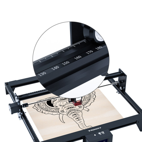 TRONXY Marker 40 5.5W DIY Laser Engraver CNC Laser Engraving Cutting Machine Desktop Carving Machine Eye Protection 420x400mm