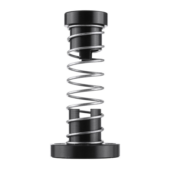 2mm/4mm/8mm 3D Printer T8 POM Anti Backlash Screw Nut for Lead Acme Threaded Rod Eliminate The Gap Spring DIY CNC Accessories - 4mm