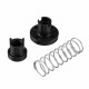 2mm/4mm/8mm 3D Printer T8 POM Anti Backlash Screw Nut for Lead Acme Threaded Rod Eliminate The Gap Spring DIY CNC Accessories - 4mm