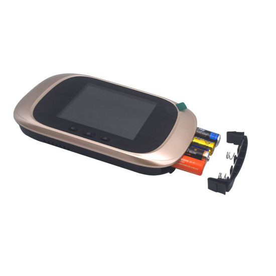 Bakeey Smart Vedio Doorbell 2.8 inch LCD Color Screen Digital Doorbell IR Night Vision Door Peephole Camera Bell - Gold