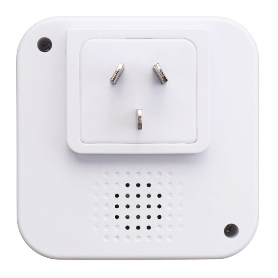 Wireless Chime Door Bell Waterproof 55 Ringtone 300M Range Alarm Doorbell IP55 - AU Plug