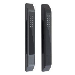 WF-021D Fully Automatic Unlocked Home Apartment Office Smart Fingerprint Digital Aluminum Door Lock Hidden Fingerprint Design