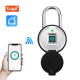 BOZZYS PL-P3Z-TY Tuya Smart Fingerprint Padlock Electronic Door Lock bluetooth-compatible APP Unlock Waterproof Home Security Protection Doorlock