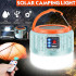 Remote Control Solar LED Camping Lantern USB Rechargeable Light Bulb Tent Light Solar Bulb Light - With Remote Controller