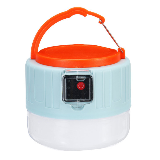 Remote Control Solar LED Camping Lantern USB Rechargeable Light Bulb Tent Light Solar Bulb Light - With Remote Controller