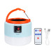 Remote Control Solar LED Camping Lantern USB Rechargeable Light Bulb Tent Light Solar Bulb Light - With Remote Controller