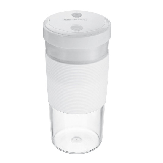 Bakeey 300ML Portable Blender  Personal Mini Size Blender USB Rechargeable Juicer Cup 22000Rpm - Pink