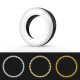 Portable Phone LED Ring Light Dimmable Fill Light for YouTube Video Make-up Selfie - Pink