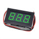 AC 70-500V 0.56inch Two-wire Digital Voltmeter LED Digital Display 2 Wires Red Green Blue Display AC Voltage Meter Head AC220V Mains Power 380V Industrial Power - Red