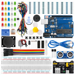UNOR3 Development Board 830-hole Breadboard Improved Learning Starter Kit or DIY Robot Programming