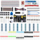 Full DIY Electronic Kit 830 Breadboard Jumper Wire Power Supply Capacitor LED Light ArduinoUNO Nano Mega Basic Starter Kit