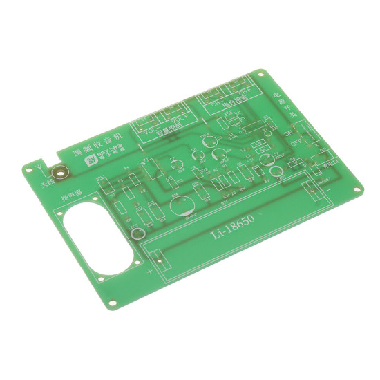 FM Radio DIY Kit RDA5807 FM Radio Receiver 65-108MHz Frequency Modulation TDA2822 Power Amplifier Radio Module Board