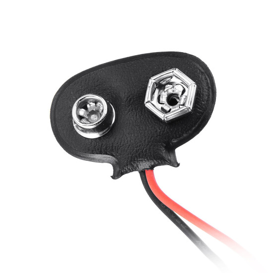 DC 9V Battery Button Power Plug Mega 2560 1280 UNO R3 132 9V Battery Buckle T Type/ I Type - I Type