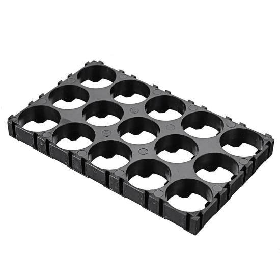 20pcs 3x5 Battery Spacer Plastic Holder 18650 Lithium Battery Support Combination Fixed Bracket With Bayonet