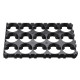 20pcs 3x5 Battery Spacer Plastic Holder 18650 Lithium Battery Support Combination Fixed Bracket With Bayonet