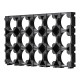 20pcs 3x5 Battery Spacer Plastic Holder 18650 Lithium Battery Support Combination Fixed Bracket With Bayonet