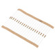 3120pcs 156 Values 1 -10M Ohm 1/4W 5% Carbon Film Resistors Assortment Kit Electronic Components - with box