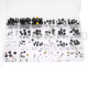 250pcs 25Values Micro Switch Assorted Push Button Tact Switches Reset  Mini Leaf Switch SMD DIP 2*4 3*6 4*4 6*6 Diy Kit + Box