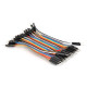 40pcs 10cm Male To Male Jumper Cable Dupont Wire
