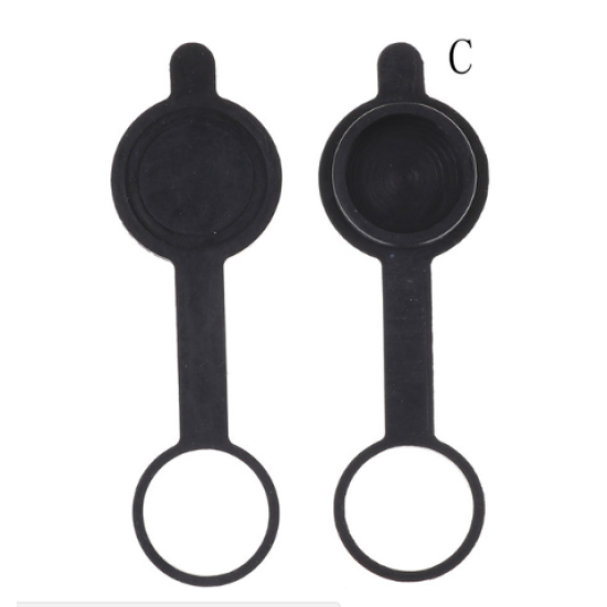 2pcs GX12 Aviation Connector Plug Cover Waterproof Cover Dust Rubber Cap Circular Connector Protective Sleeve