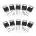 10Pcs IRFZ44N Transistor N-Channel International Rectifier Power Mosfet
