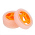 47*12mm/47*21mm 64T Transparent Tire Orange Rubber Wheel for Smart Robot Chassis Car - 21mm