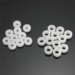 10PCS 2mm/3mm ABS Axle Sleeve Accessories of DIY Robot Toy Model - 3.0mm