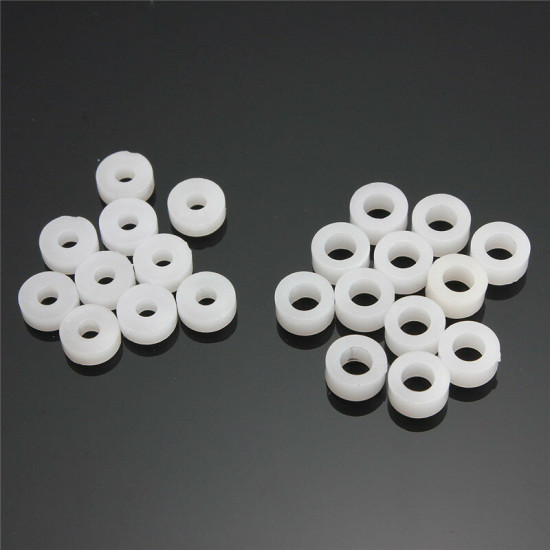 10PCS 2mm/3mm ABS Axle Sleeve Accessories of DIY Robot Toy Model - 3.0mm
