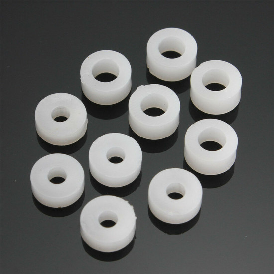 10PCS 2mm/3mm ABS Axle Sleeve Accessories of DIY Robot Toy Model - 3.0mm