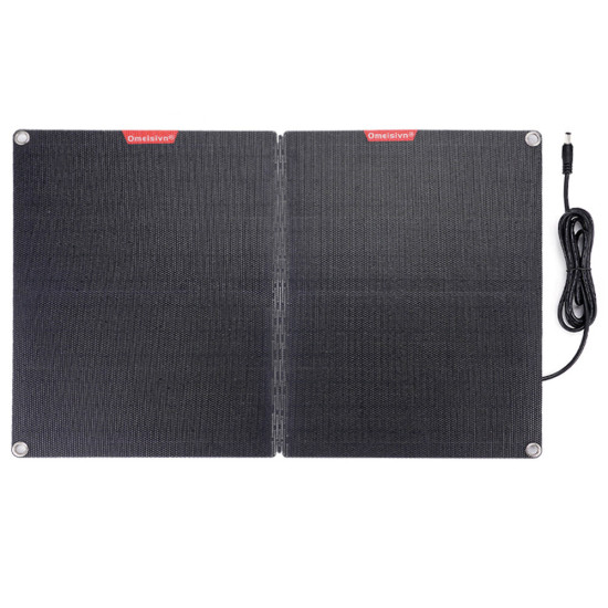 ETFF 12V 60W Folding Solar Panel 30A 60A 100A Waterproof Outdoor Battery Charger for Mobile Phones Power Bank Camera Tablet PC Car With PD QC3.0 MTTP Controller - 30A