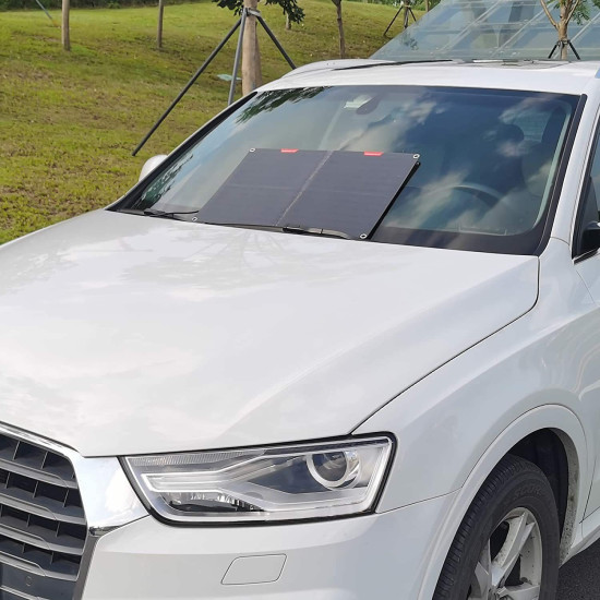 ETFF 12V 60W Folding Solar Panel 30A 60A 100A Waterproof Outdoor Battery Charger for Mobile Phones Power Bank Camera Tablet PC Car With PD QC3.0 MTTP Controller - 30A