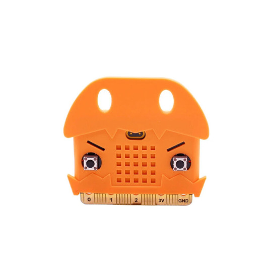 Yahboom Cute Silicone Protective Case for Micro:bit V1.5 - Orange